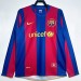 Retro 2007/08 Barcelona home long sleeved Yupoo Soccer Jerseys S-XXL6