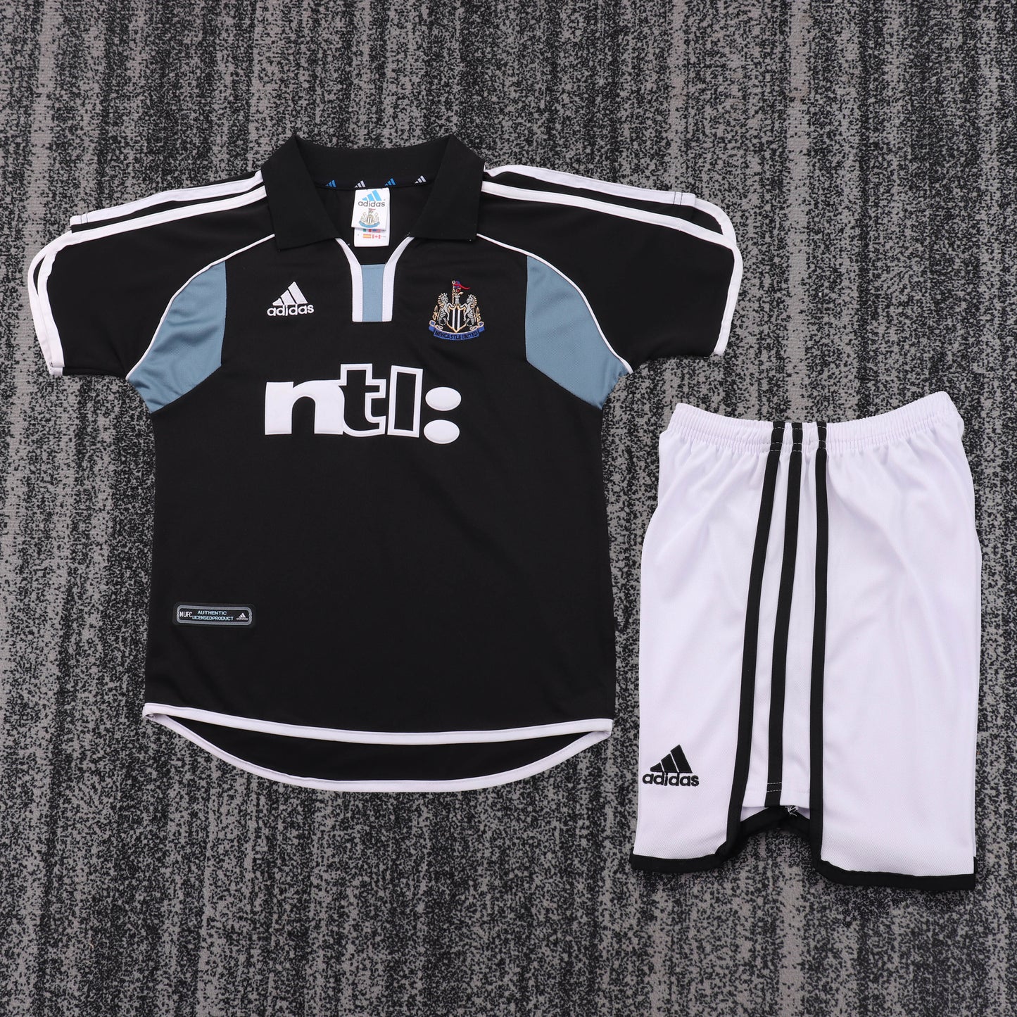 Retro Kids 2000/01 Newcastle United away football shirt&amp;Size16-28