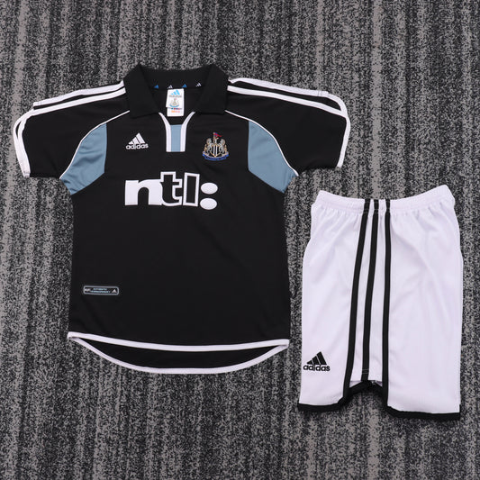 Retro Kids 2000/01 Newcastle United away football shirt&amp;Size16-28