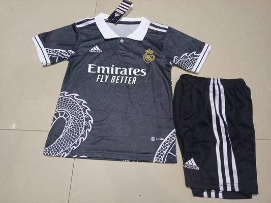 23/24 Kids # Real Madrid Dragon Black