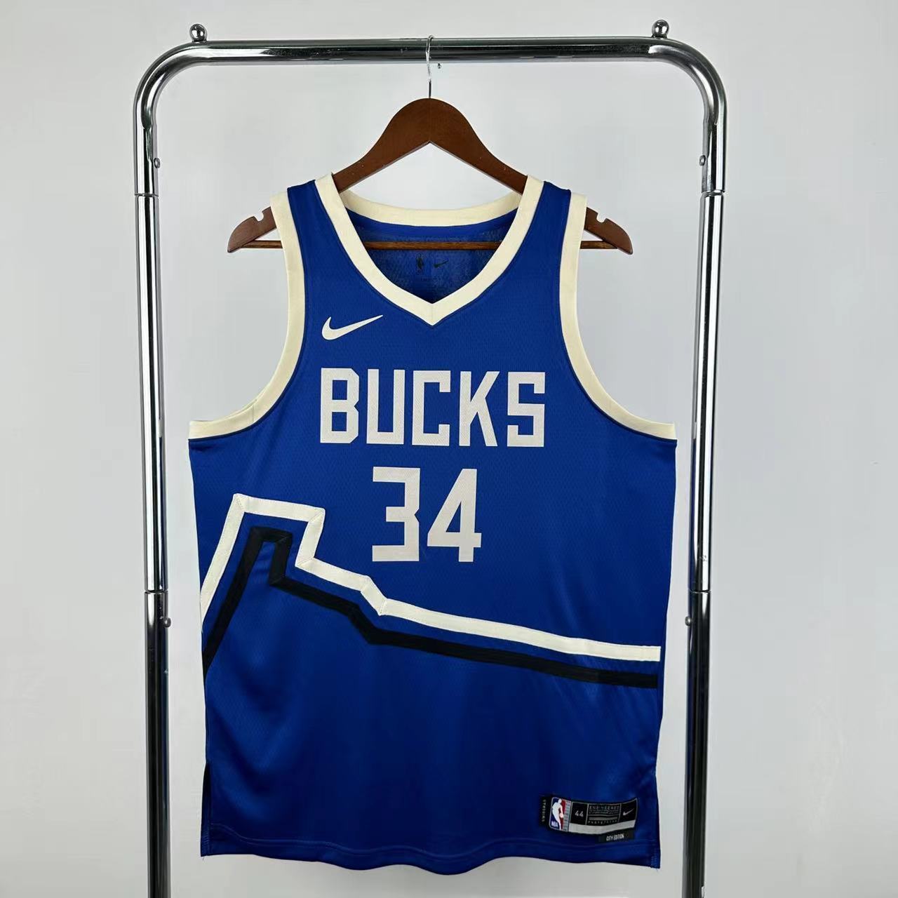 25th season Bucks City Edition 34 # Antetokounmpo S-XXL