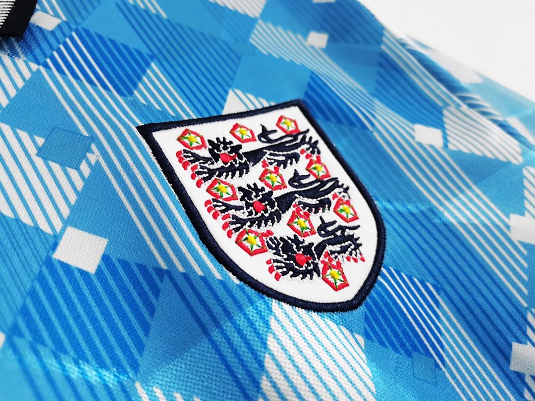 Retro 1990 England second away S-XXL6