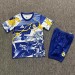 /26 Kids Real Madrid Marvel Co branded Edition Color Blue Yupoo Soccer Jerseys&amp;Size 16-283