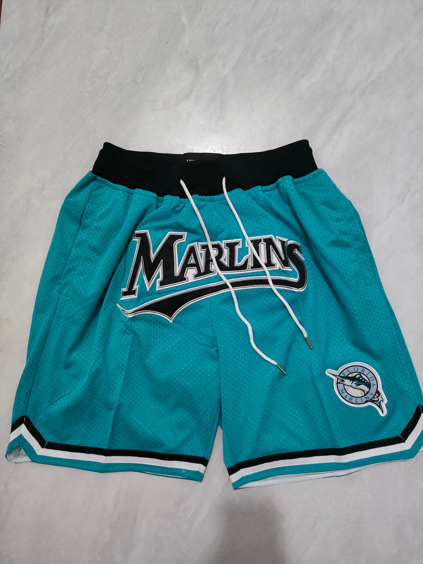 MLB Miami Marlins Green Pocket Shorts S-XXL
