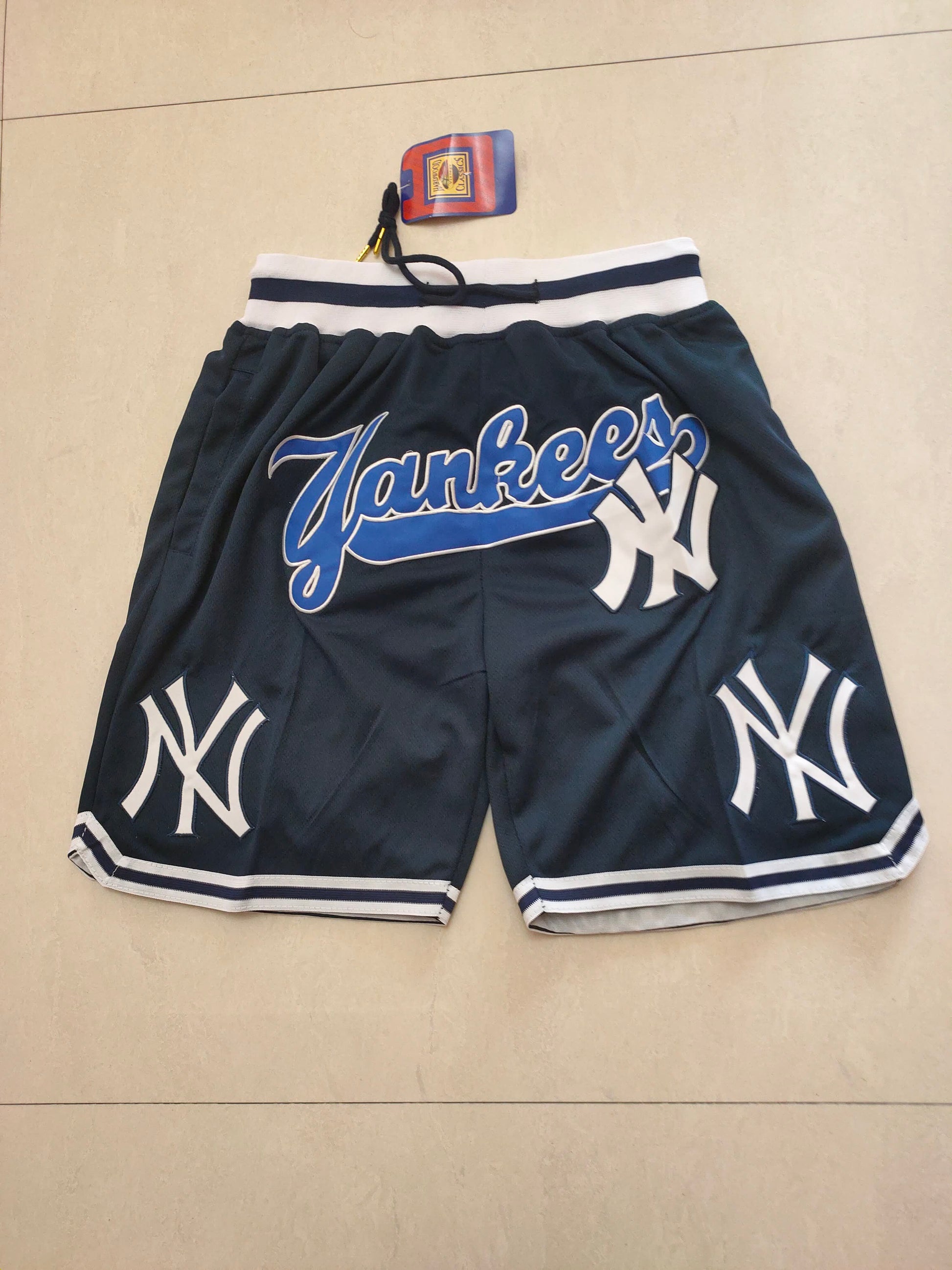 Yankees Deep Blue Pocket Shorts