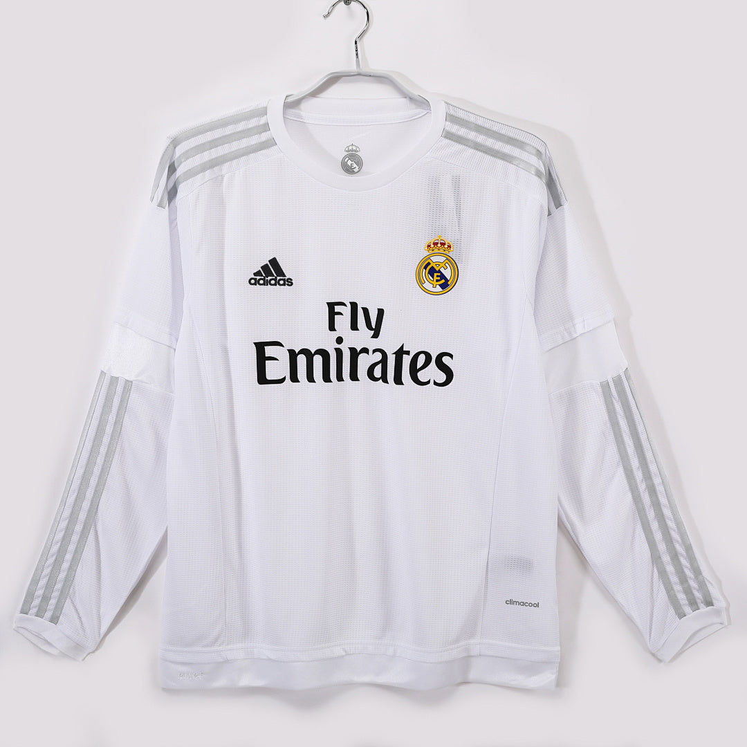 Retro 2015/16 Real Madrid home long-sleeved shirt S-XXL6