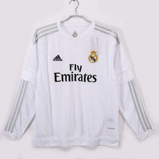 Retro 2015/16 Real Madrid home long-sleeved shirt S-XXL6
