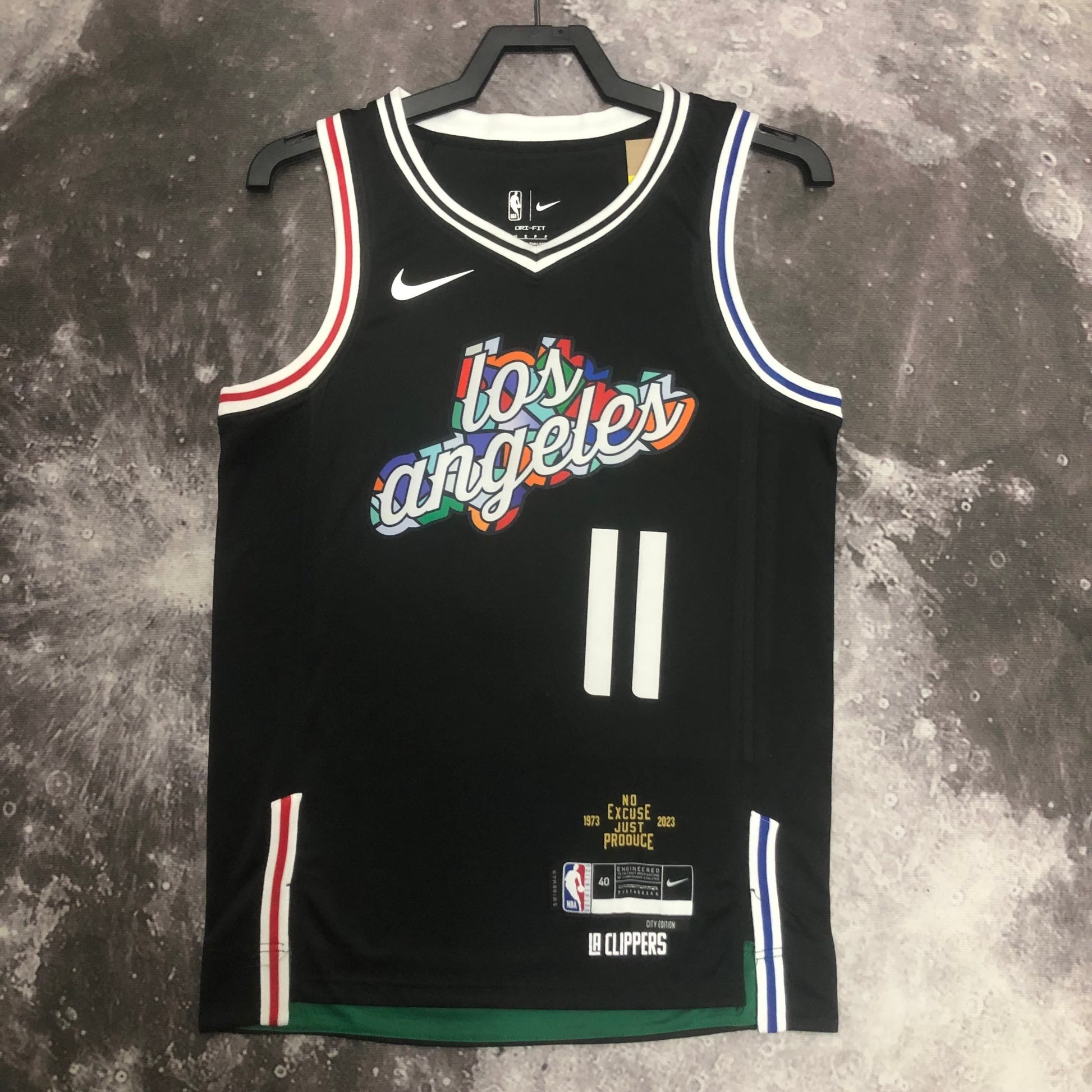 23 Season Clippers City Edition 11 Wall