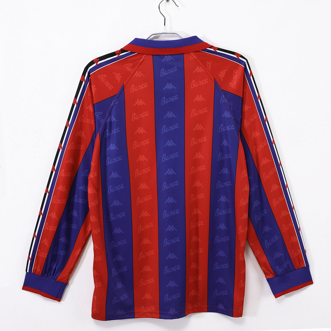 Retro 1995/97 Barcelona home long-sleeved shirt S-XXL6
