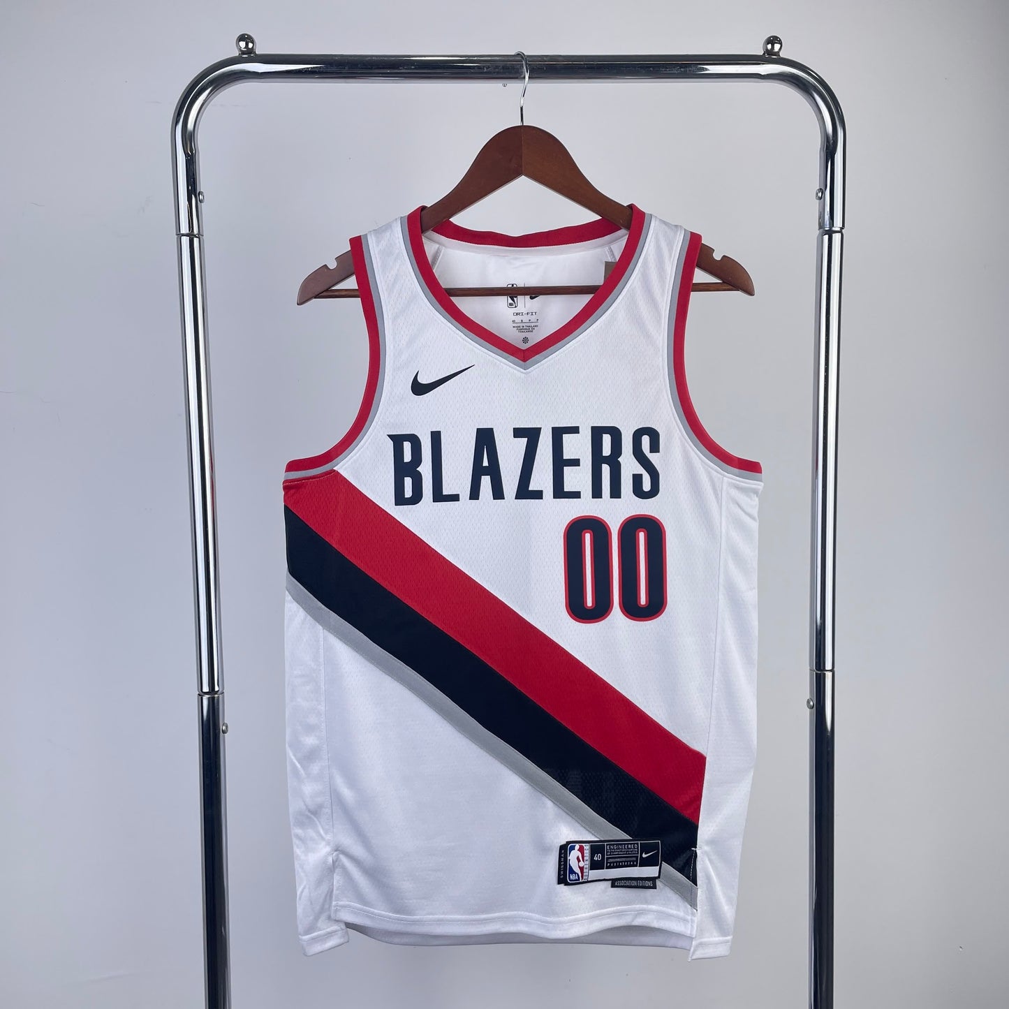 23 Season Portland Blazers White 00 # Henderson
