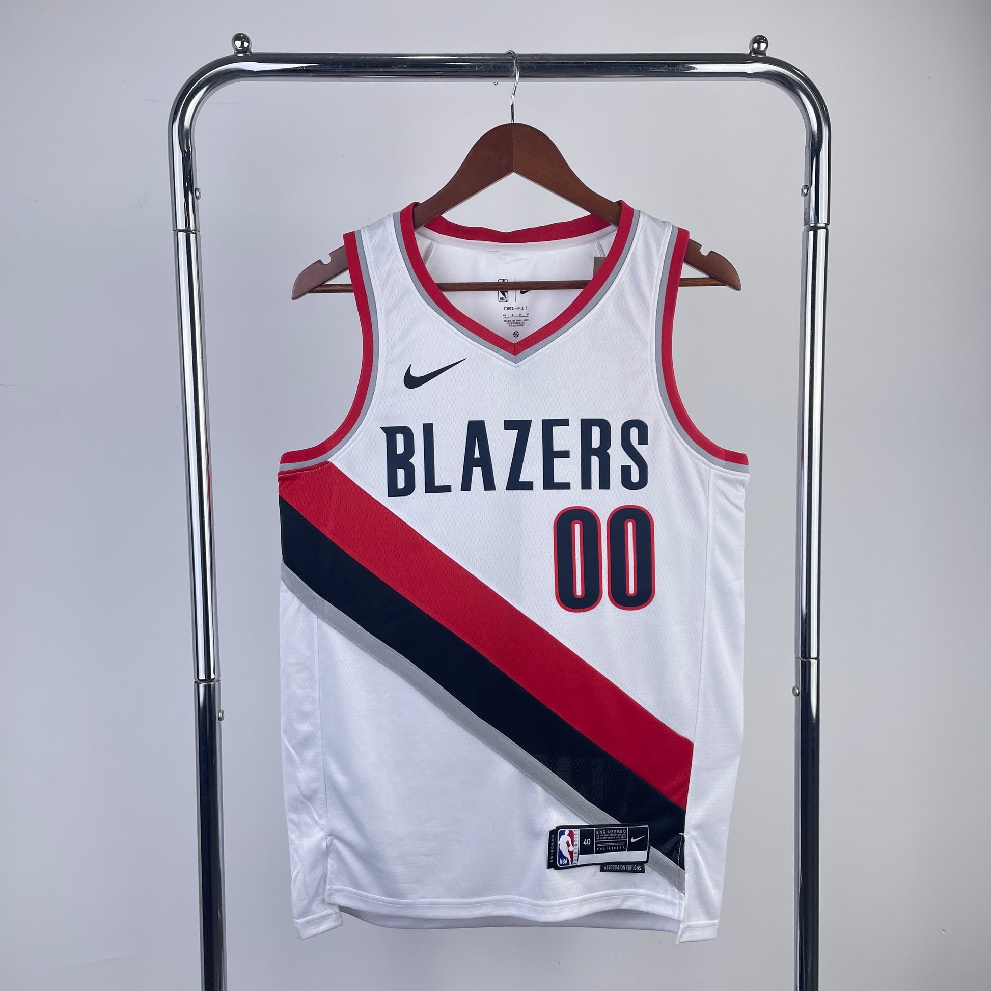 23 Season Portland Blazers White 00 # Henderson