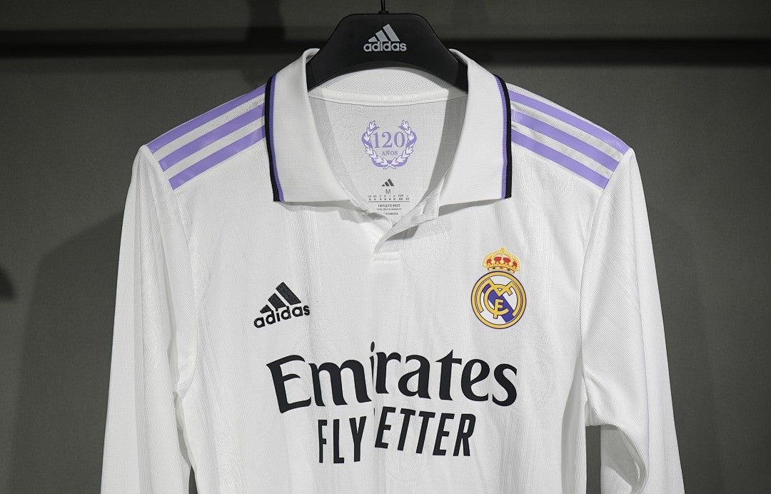 Retro 2022/23 Real Madrid Home Long Sleeve Player Edition S-3XL6