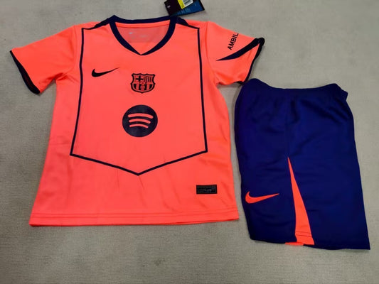 25/26 Kids Barcelona Second away Size 16-30