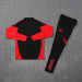/26 Bayern Black Half Pull Training Suit (Adults&amp;Kids)7