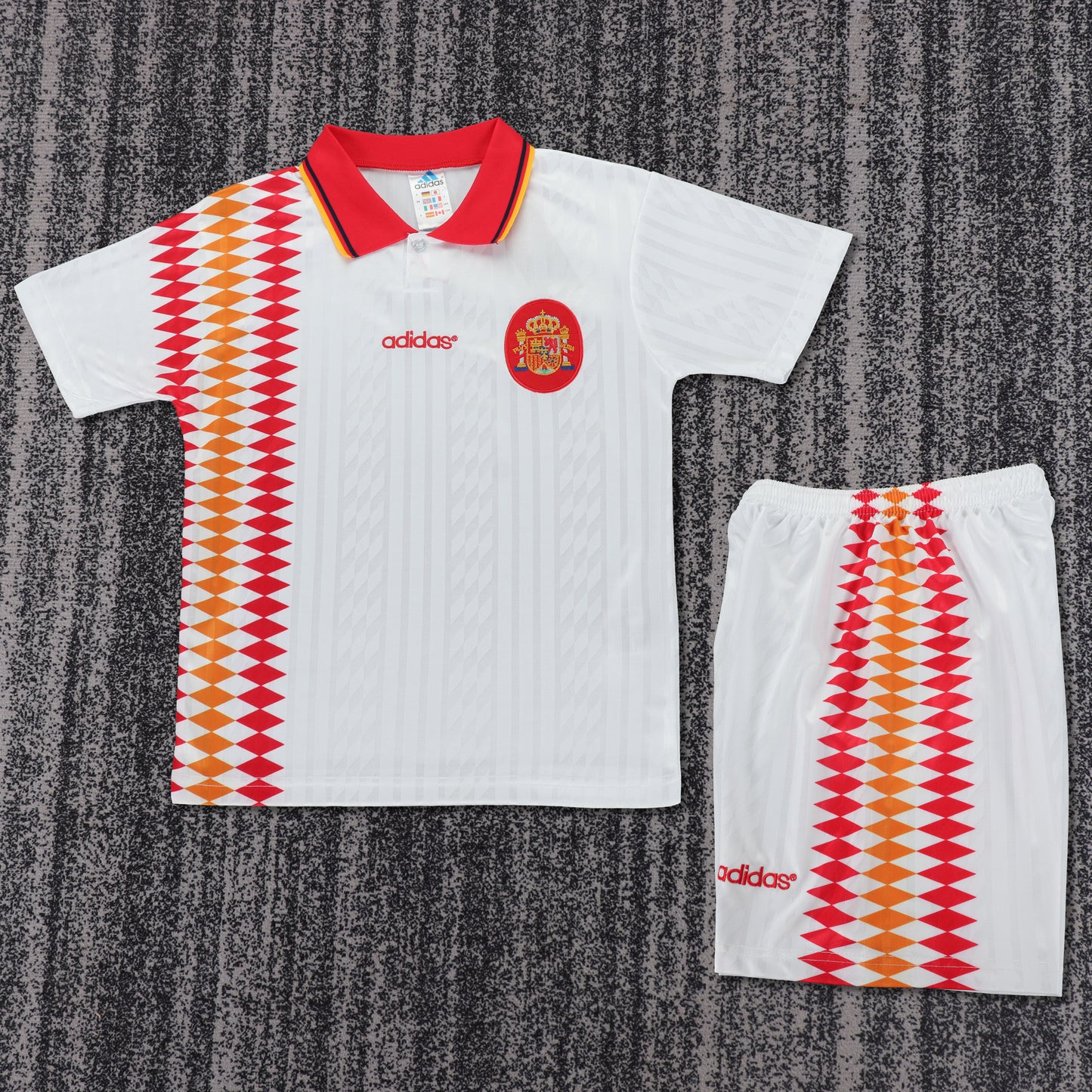 Retro Kids 1994 Spain away football shirt&amp;Size16-28