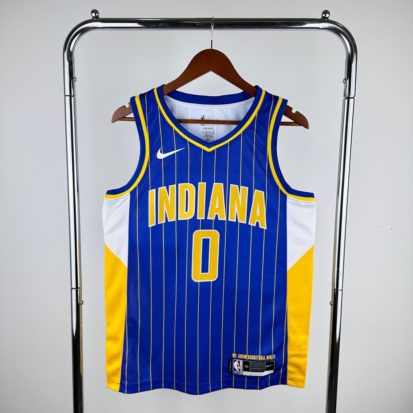 Season 21 Pacers City Edition No. 0 # HALIBURTON