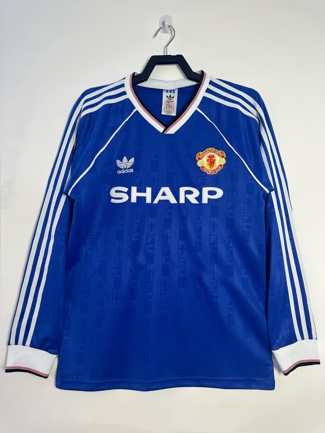 Retro 1988/90 Manchester United second away long sleeved S-XXL