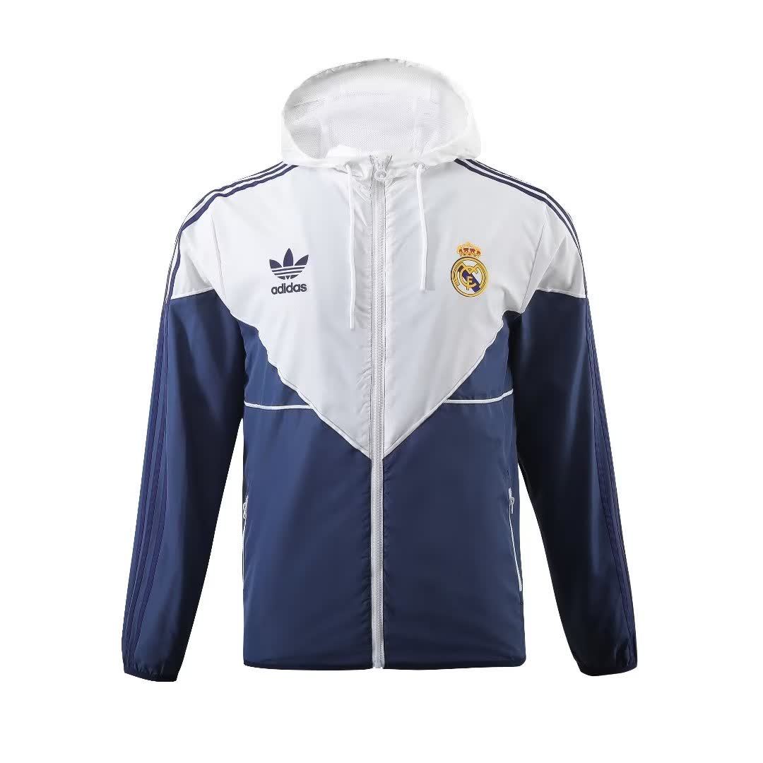 23/24 Real Madrid Home Windbreaker