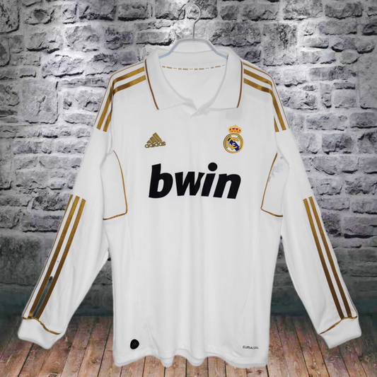 Long sleeved: 2011/12 Real Madrid Home