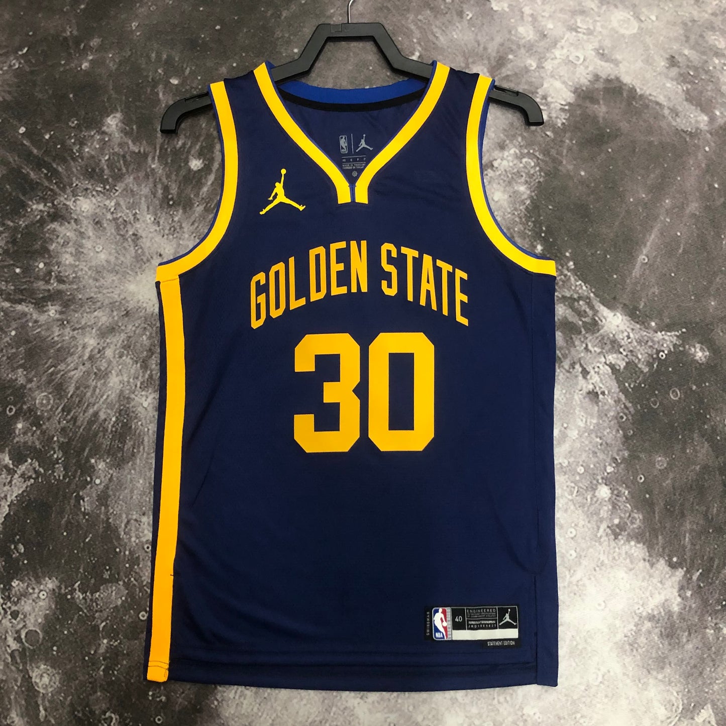 23 season Warriors Flying Man No. 30 Curry
