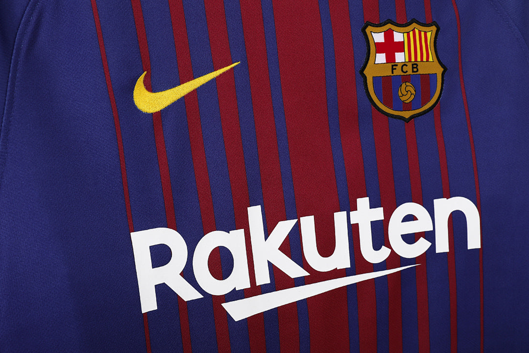 Retro 2017/18 Barcelona home long-sleeved shirt S-XXL6