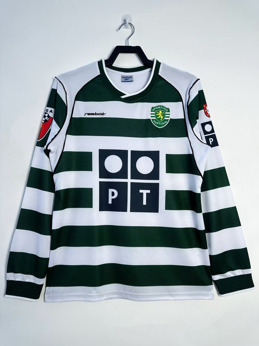 Retro 2001/03 Lisbon home long sleeved S-XXL