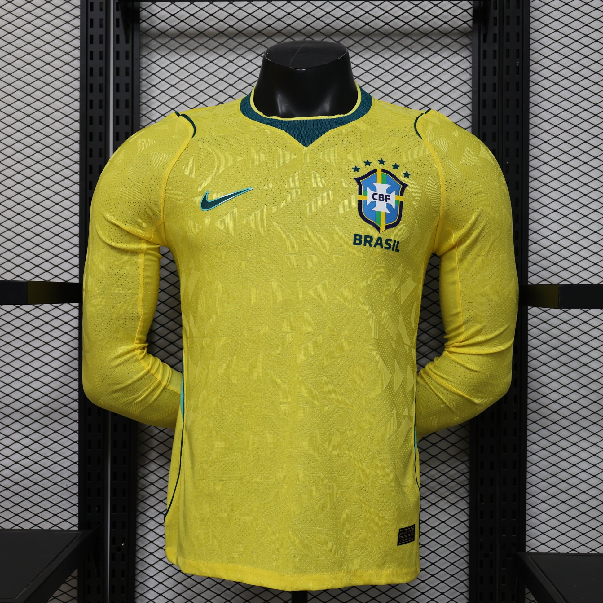 2026 Brazil home long sleeved Player Edition World Cup jersey S-3XL
