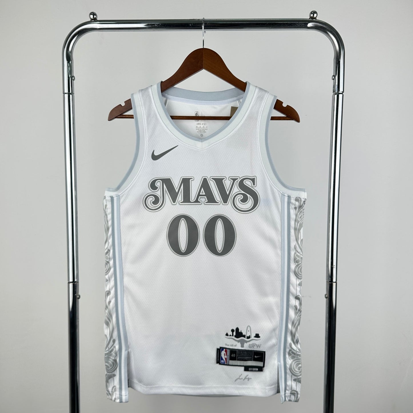 25th season Dallas Mavericks City Edition 00 # Christie S-XXL