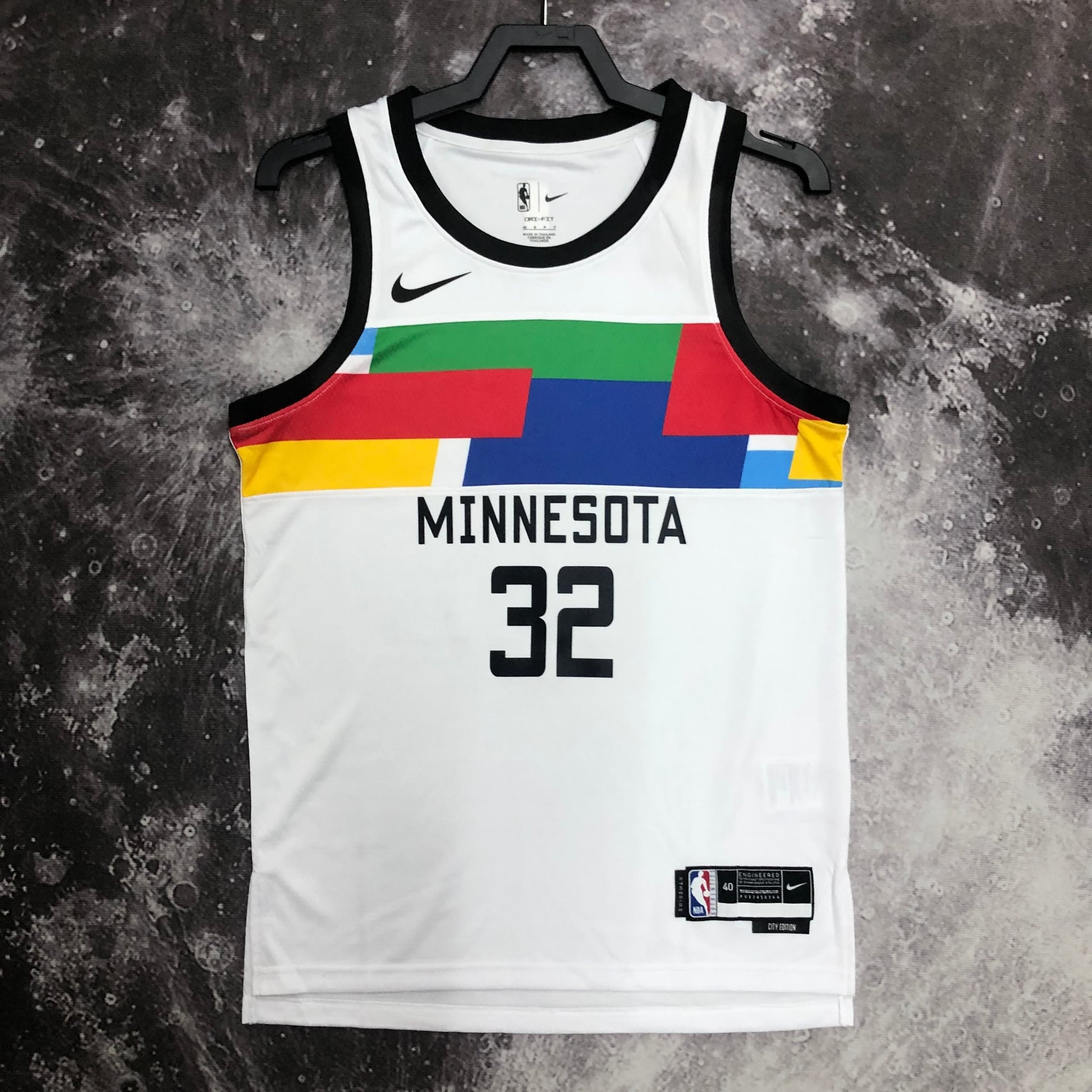 23 season Timberwolves City Edition No.32 Towns