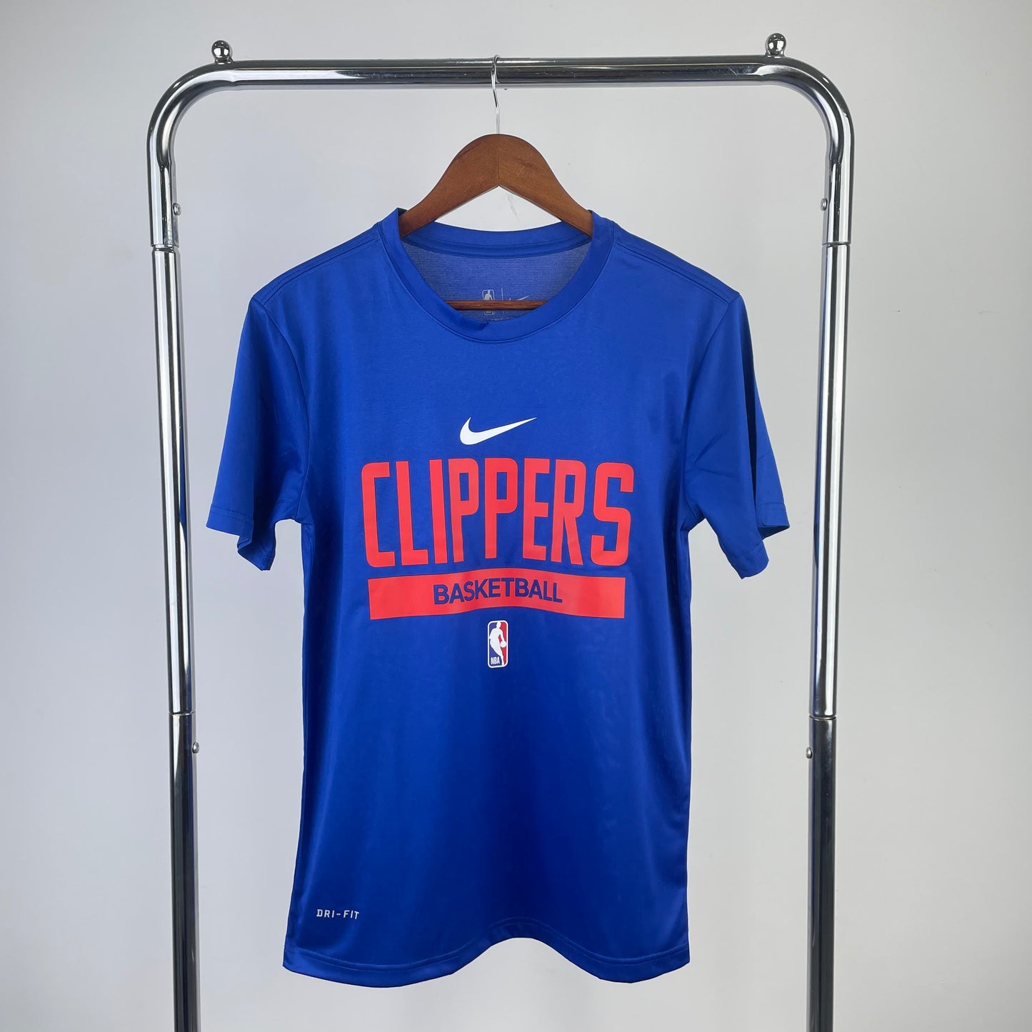 23 Season Clippers Blue Training Quick Dry T-shirt Short Sleeve