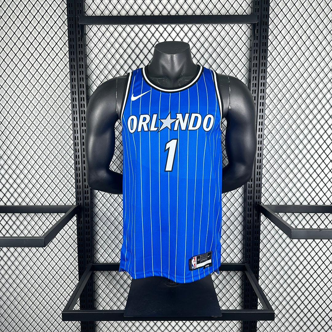 th Orlando Magic away blue 1 # Hardaway NBA Jersey S-XXL8