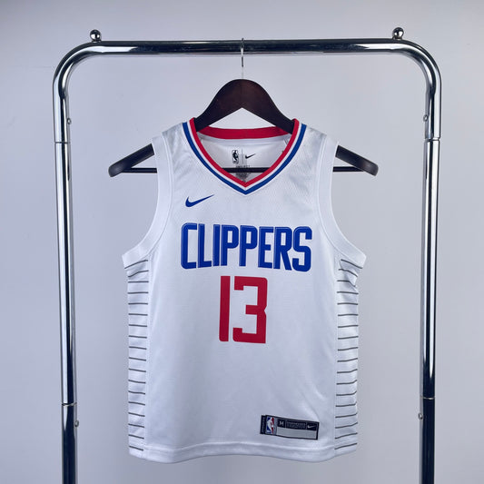 NBA Kids # Clippers White 13 George 9