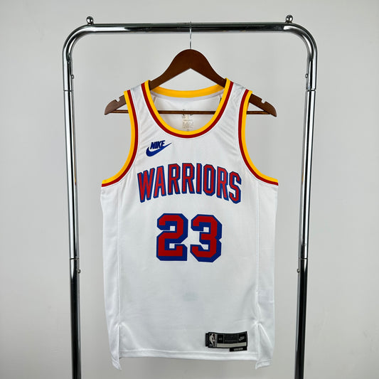 25th season Warriors Retro 23 # Green S-XXL