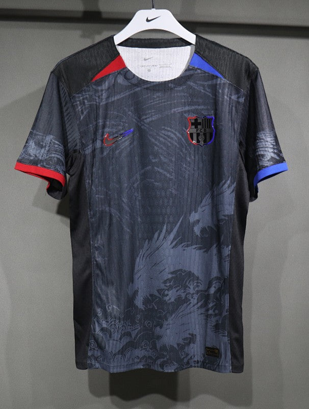 /26 Barcelona Black Dragon Special Edition Player Edition S-3XL4