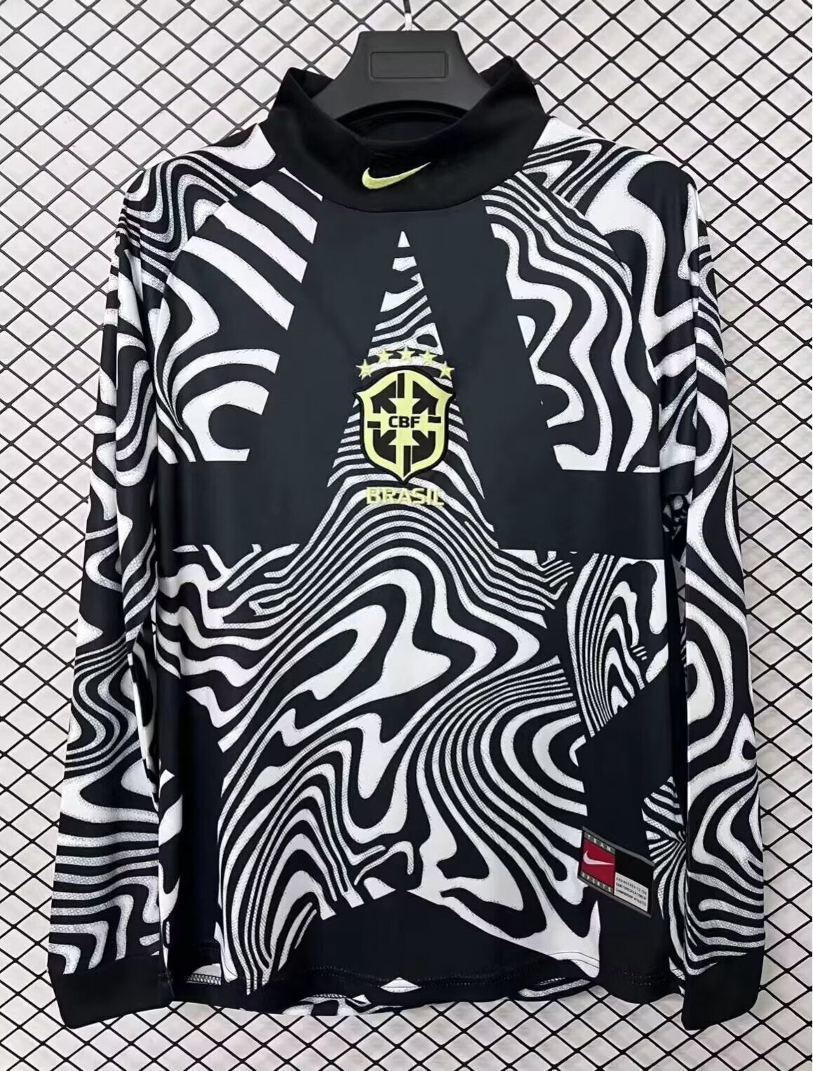 2025/26 Hollywood # Brazil Goalkeeper Long Sleeve Yupoo Soccer Jerseys S-XXL