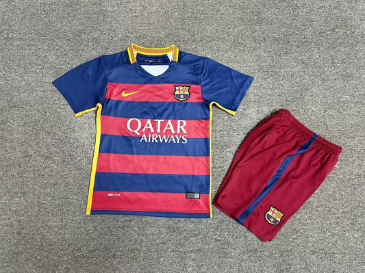 Retro Kids 15/16 Barcelona home size: 16-28