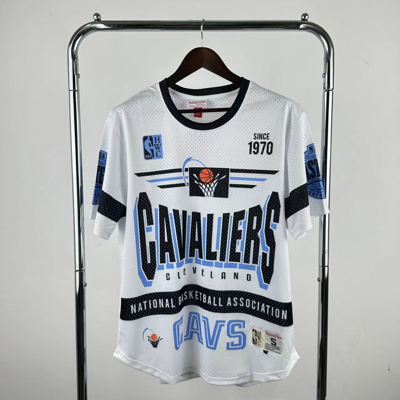 26th Cleveland Cavaliers MN Retro Short sleeved T-shirt S-XXL