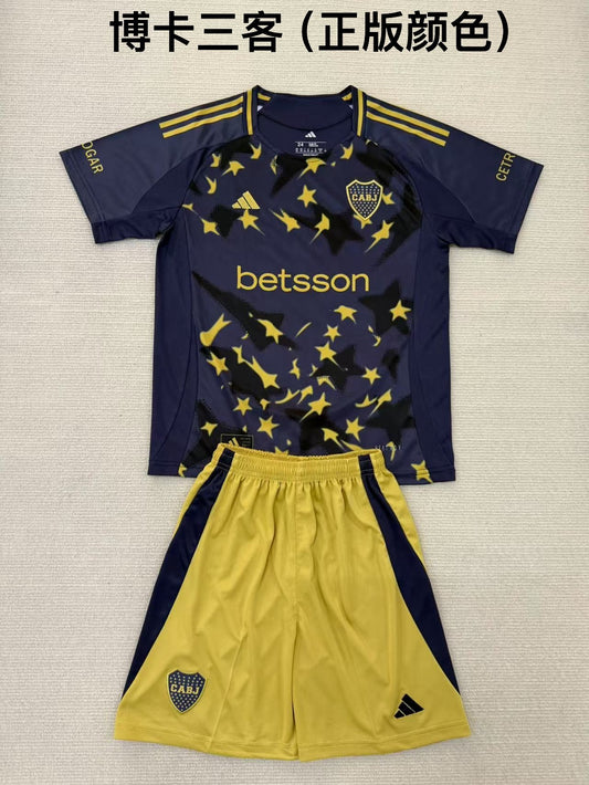 25/26 Boca Juniors third away [ Adults# Kids]
