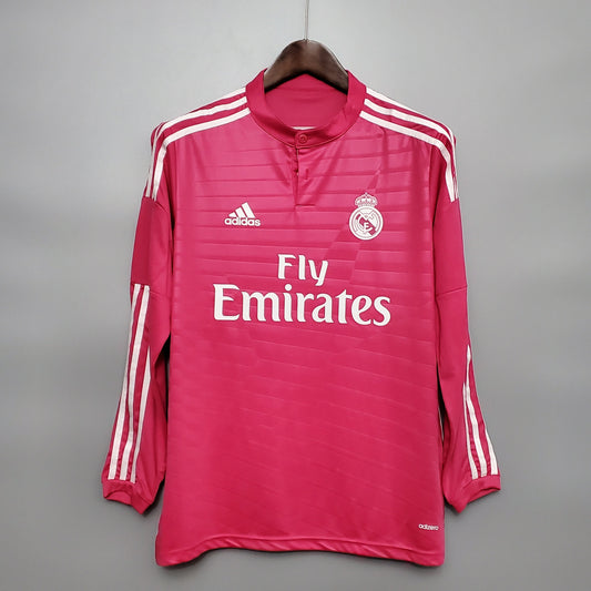 Retro Long Sleeve Real Madrid 14/15 Away S-XXL