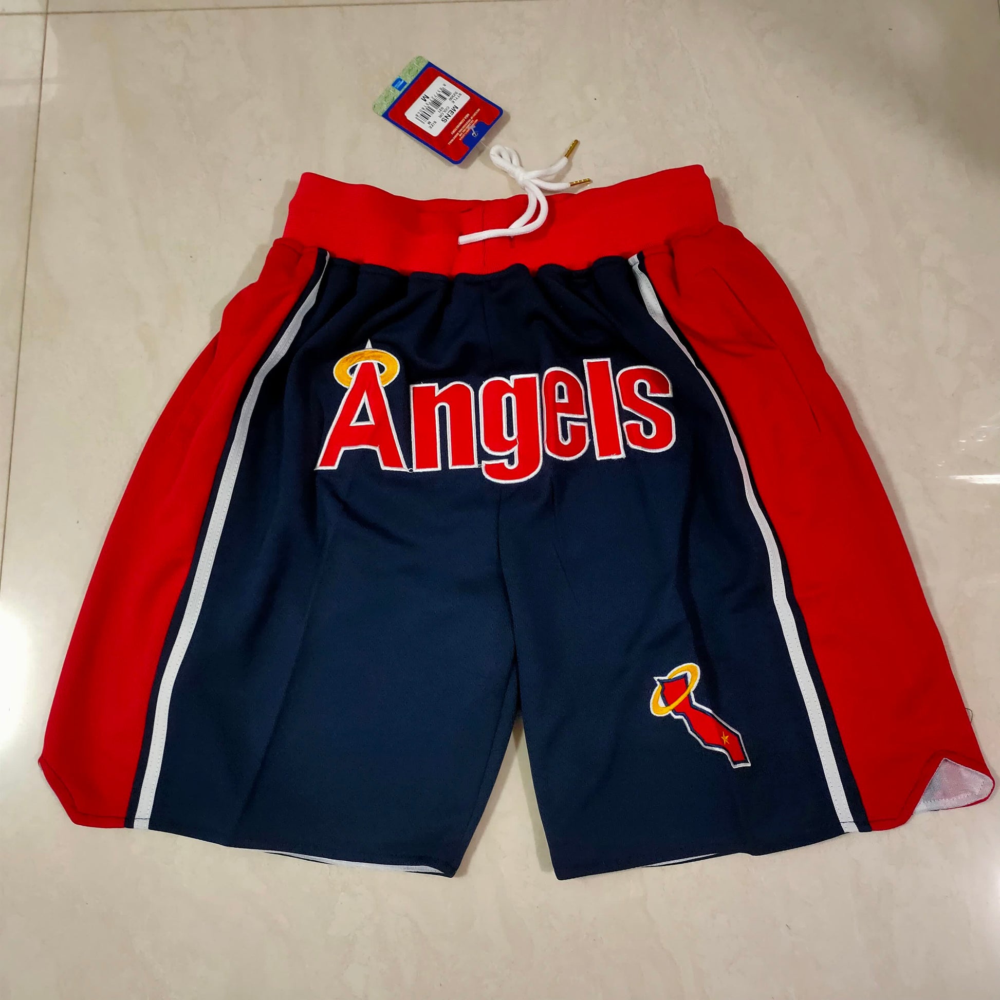 Angels Blue Pocket Shorts