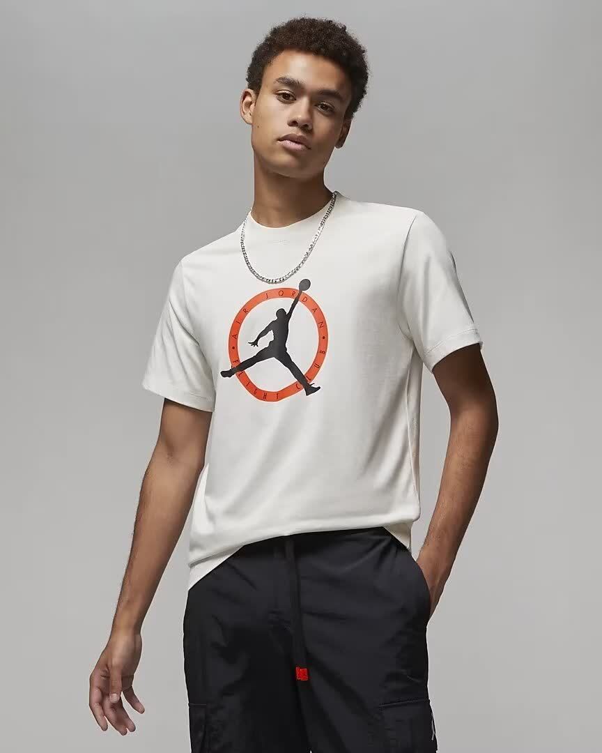 Pure cotton T-shirt Jordan style S-XXL