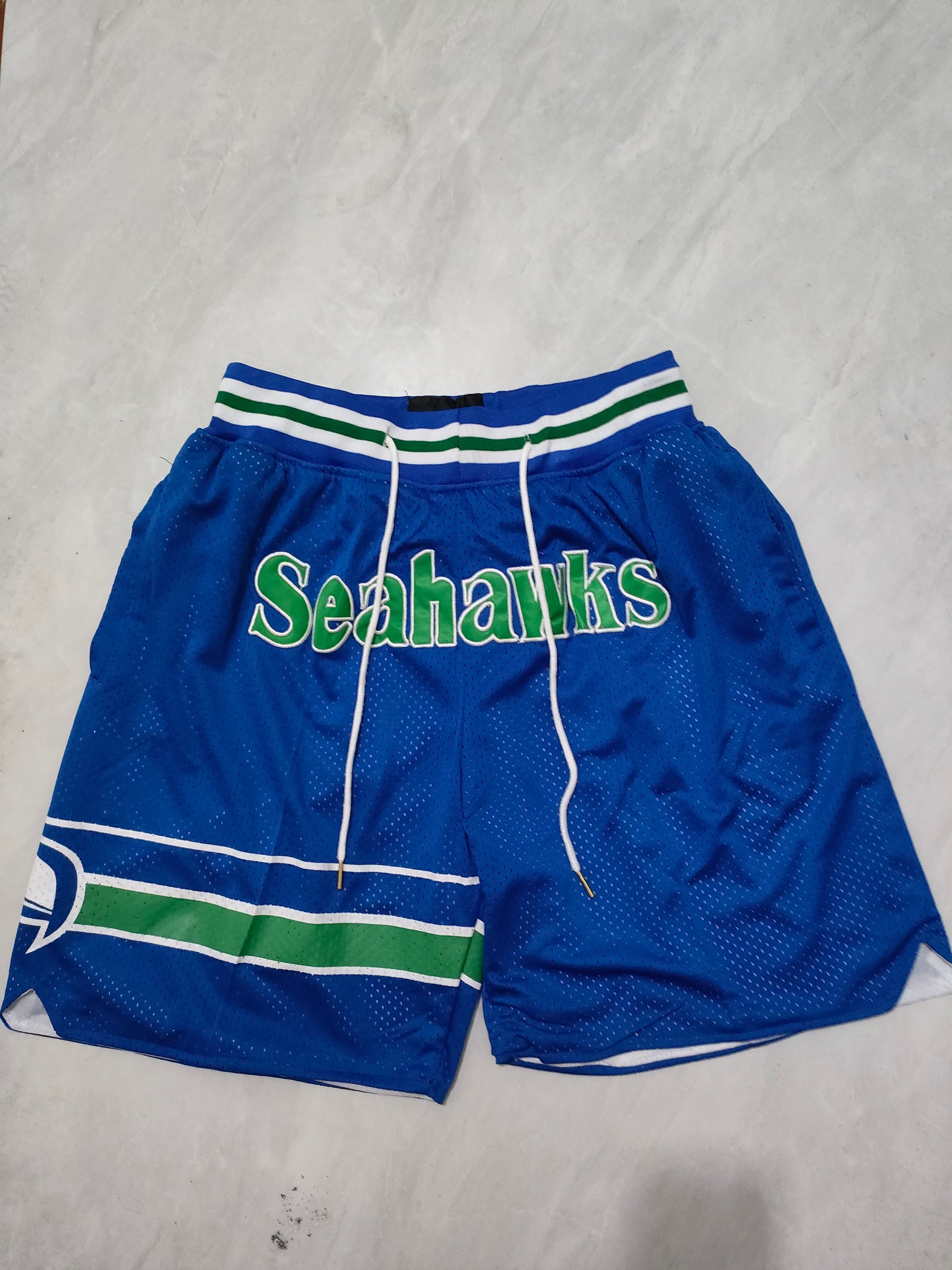 NFL Seahawks Blue Pocket Shorts