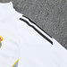 /26 Real Madrid White Half Pull Training Suit (Adults&amp;Kids)7