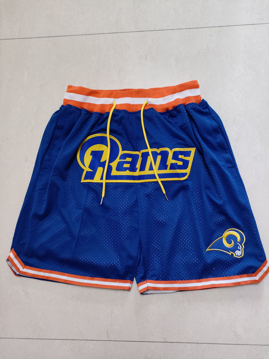 NFL St. Louis Rams Colorful Blue Pocket Shorts