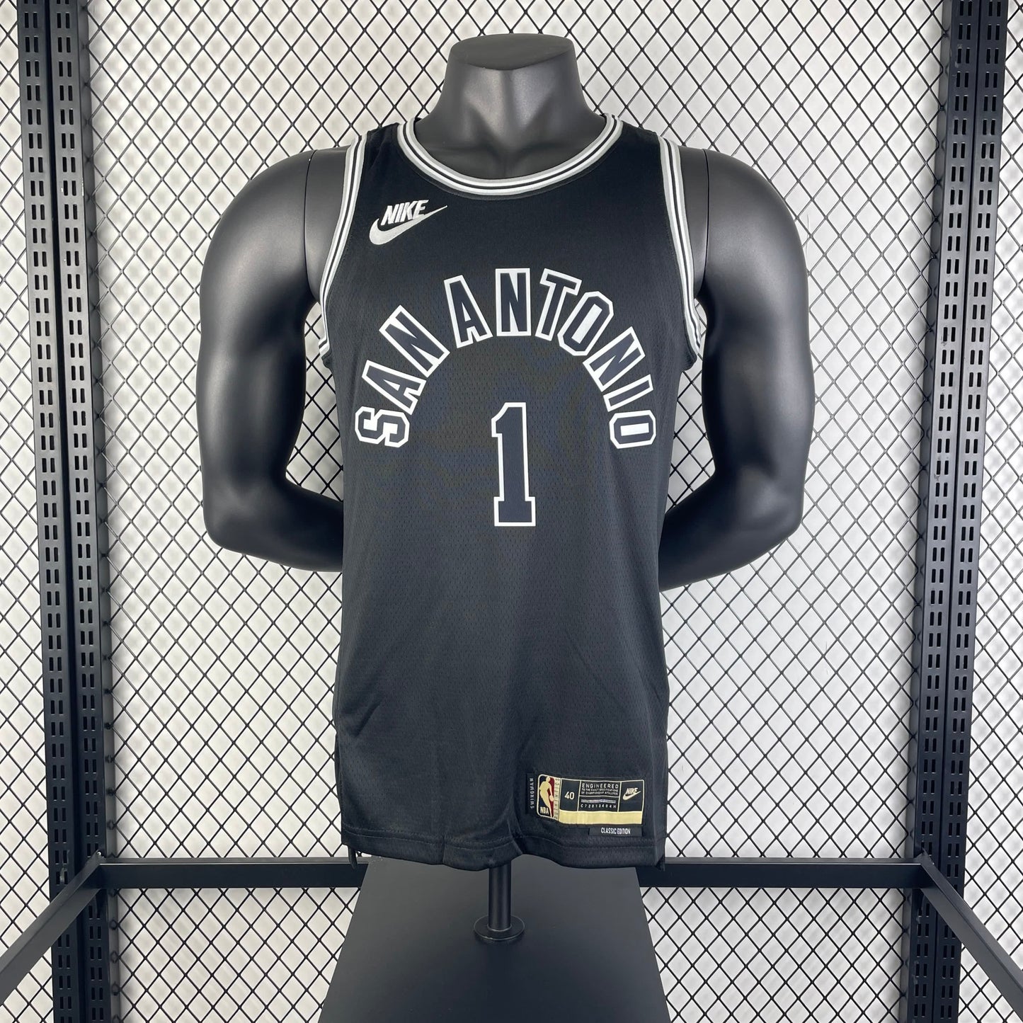 23 Season Spurs Retro 1 # Wembanyama