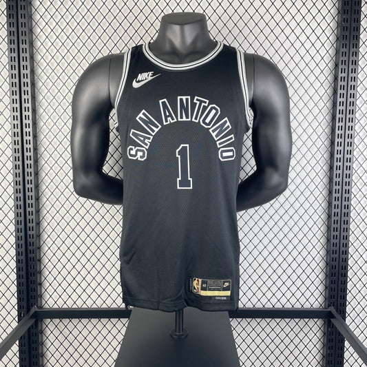 23 Season Spurs Retro 1 # Wembanyama
