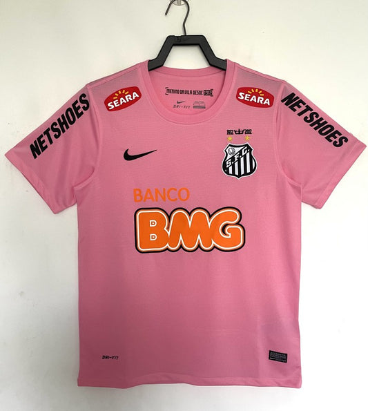 Retro 2012/13 Santos Pink Shoulder Badge Yupoo Soccer Jerseys S-XXL6