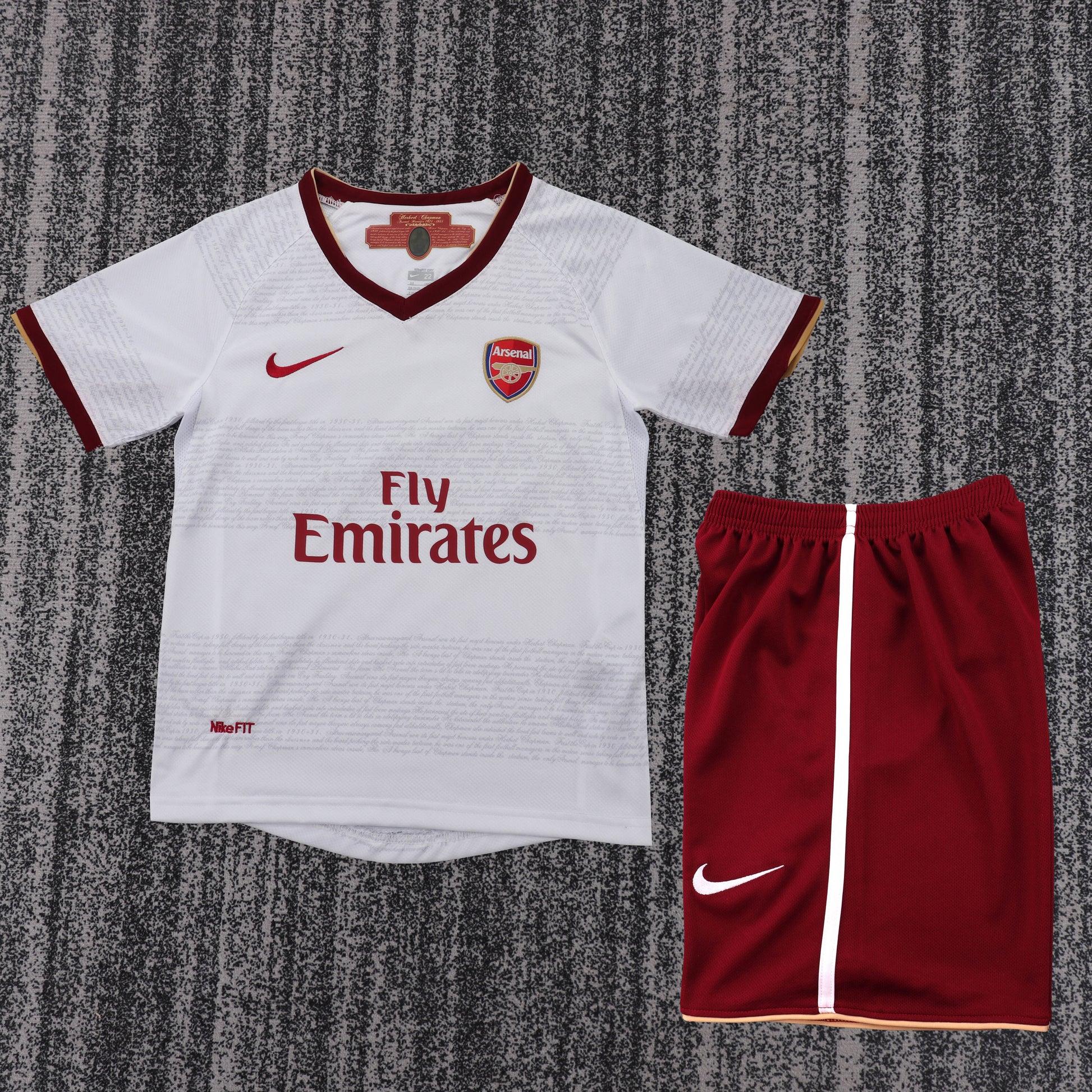 Retro Kids 2007/08 Arsenal away football shirt&amp;Size16-28
