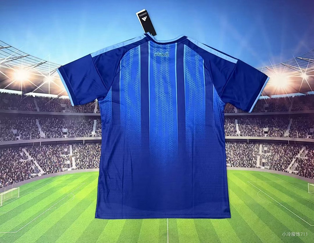 /27 Algeria Training Uniform Blue Yupoo Soccer Jerseys S-XXL2