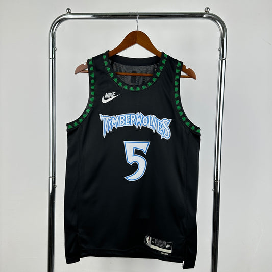 26th Timberwolves Retro 5 # Edwards S-XXL